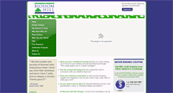 Desktop Screenshot of blossomhillselfstorage.com